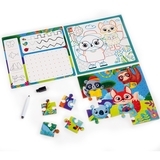 Розвиваючий набір з пазлами 4в1 Vladi Toys Звірята, укр. мова (VT2002-03) - Pampik - 2