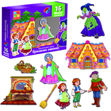 Настільна гра Vladi Toys Магнітний театр Пряничний будиночок, укр. мова (VT3206-54) - Pampik - 3