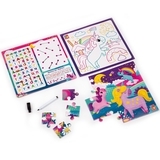 Розвиваючий набір із пазлами 4в1 Vladi Toys Єдинороги, укр. мова (VT2002-05) - Pampik - 3