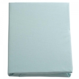 Простыня на резинке Twins Organic, бязь преміум, 120x60 см, мятный (6010-TO-14) - Pampik