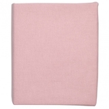 Простирадло на резинці Twins Soft Organic, фланель преміум, 120x60 см, пудровий (6030-TSO-24) - Pampik