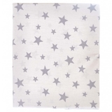 Простирадло на резинці Twins Stars, бязь, 120x60 см, neutral (6010-20star-20) - Pampik