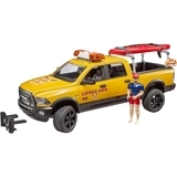 Набор Bruder джип водных спасателей RAM 2500 Power с фигуркой (02506) - Pampik