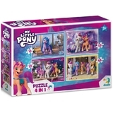 Пазл 4 в 1 DoDo My Little Pony Новое поколение (200389) - Pampik