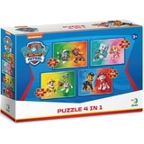 Пазл 4 в 1 DoDo Paw Patrol Друзья спасатели (200158) - Pampik