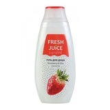 Гель для душу Fresh Juice Superfood Strawberry & Chia 400 мл (4823015942228) - Pampik