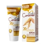 Крем для депиляции Caramel 24K Gold 200 мл (4823015940903) - Pampik