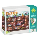 Виммельпазл DoDo Подземный городок, 60 элементов (300560) - Pampik