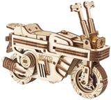 Механический 3D-пазл Ukrainian Gears Мото Компакт складной скутер, 192 эл. (70168) - Pampik - 2