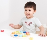 Навчальний пазл New Classic Toys Годинник (18252) - Pampik - 5