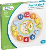 Навчальний пазл New Classic Toys Годинник (18252) - Pampik