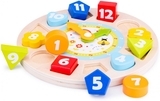 Навчальний пазл New Classic Toys Годинник (18252) - Pampik - 3