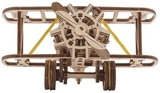 Механічний 3D-пазл Ukrainian Gears Міні-біплан, 84 ел. (70159) - Pampik - 3