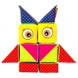 Набор мягких кубиков Масік Конструктор Совуня (МС 090602-04) - Pampik