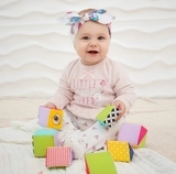 Набор мягких кубиков Масік Конструктор Совуня (МС 090602-04) - Pampik - 5