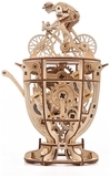 Механічний 3D-пазл Ukrainian Gears Автоматон Велосипедист, 189 ел. (70148) - Pampik - 3