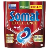 Таблетки для посудомийних машин Somat Excellence, 56 шт.