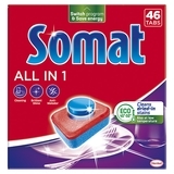 Таблетки для посудомийних машин Somat All In One, 46 шт. - Pampik
