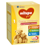 Суміш молочна суха Milupa 1, 1100 г - Pampik - 2