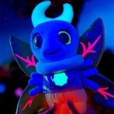 Інтерактивна м'яка іграшка Glowies Світлячок, синій (GW002) - Pampik - 3