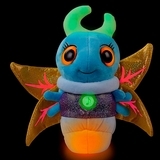 Інтерактивна м'яка іграшка Glowies Світлячок, синій (GW002) - Pampik - 5