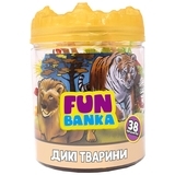 Ігровий міні-набір Fun Banka Дикі тварини (320385-UA) - Pampik