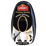 Спонж з кремом-блиском для взуття Smart, чорний (SHPS-300) - Pampik