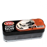 Спонж з кремом-блеском для обуви Vilo, большой, черный (VPS 110-300) - Pampik