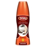 Жидкий крем-блеск для обуви Vilo, 80 мл, коричневый (VLB 80-320) - Pampik