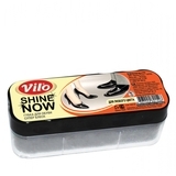 Спонж з кремом-блеском для обуви Vilo, большой, бесцветный (VPS 110-399) - Pampik