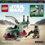 Конструктор LEGO Star Wars Мікровинищувач зореліт Боба Фетта, 85 деталей (75344) - Pampik - 2