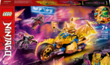Конструктор LEGO Ninjago Мотоцикл золотого дракона Джея, 137 елементів (71768) - Pampik