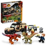 Конструктор LEGO Jurassic World Перевезення пірораптора та дилофозавру, 254 елементів (76951) - Pampik - 3