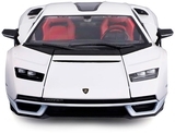 Автомодель Bburago Lamborghini Countach LPI 800-4, 1:24, белый - Pampik - 4