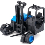 Игровой набор Bburago Фура Mercedes-Benz Actros c погрузчиком, 1:43, белый - Pampik - 5