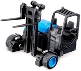 Игровой набор Bburago Фура Mercedes-Benz Actros c погрузчиком, 1:43, белый - Pampik - 6