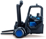 Игровой набор Bburago Фура Mercedes-Benz Actros c погрузчиком, 1:43, белый - Pampik - 4