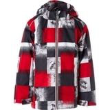 Куртка Huppa Terrel, р.116, червоний принт - Pampik