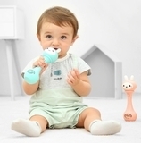 Брязкальце-гризунець Beiens Зайчик музичний, рожевий (YZ06pink) - Pampik - 8