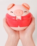 Неваляшка Beiens Порося, музичне, червоне (YZ23red) - Pampik - 2