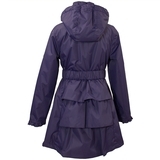 Пальто для девочек Huppa Leandra, р.134, темно-лилoвый - Pampik - 3