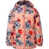 Куртка для девочек Huppa Alexis, р.152, коралловый с принтом - Pampik