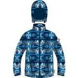 Куртка мужская Huppa Softshell Jamie 1, р.S, синий с принтом/темно-синий - Pampik