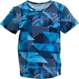 Футболка Huppa Jeidel, р.152, темно-синий с принтом - Pampik