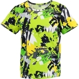 Футболка Huppa Jeidel, р.146, лайм с принтом - Pampik
