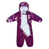 Комбінезон Huppa Golden, р.86, бордовий з принтом/бордовий - Pampik - 4