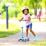 Самокат Micro Mini Deluxe, аква (MMD001) - Pampik - 5