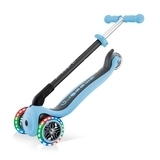 Самокат Globber Go UP Foldable Plus Lights, пастельно-синій (743-200) - Pampik - 13