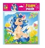 Мягкие пазлы Vladi Toys Единорог, 22х23 см, 25 элементов (VT1109-07) - Pampik