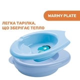 Подарунковий набір посуду Chicco Meal Set, 6+ міс., блакитний (16200.20) - Pampik - 2